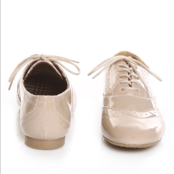 Nude Oxford shoes - Picture 3 of 5